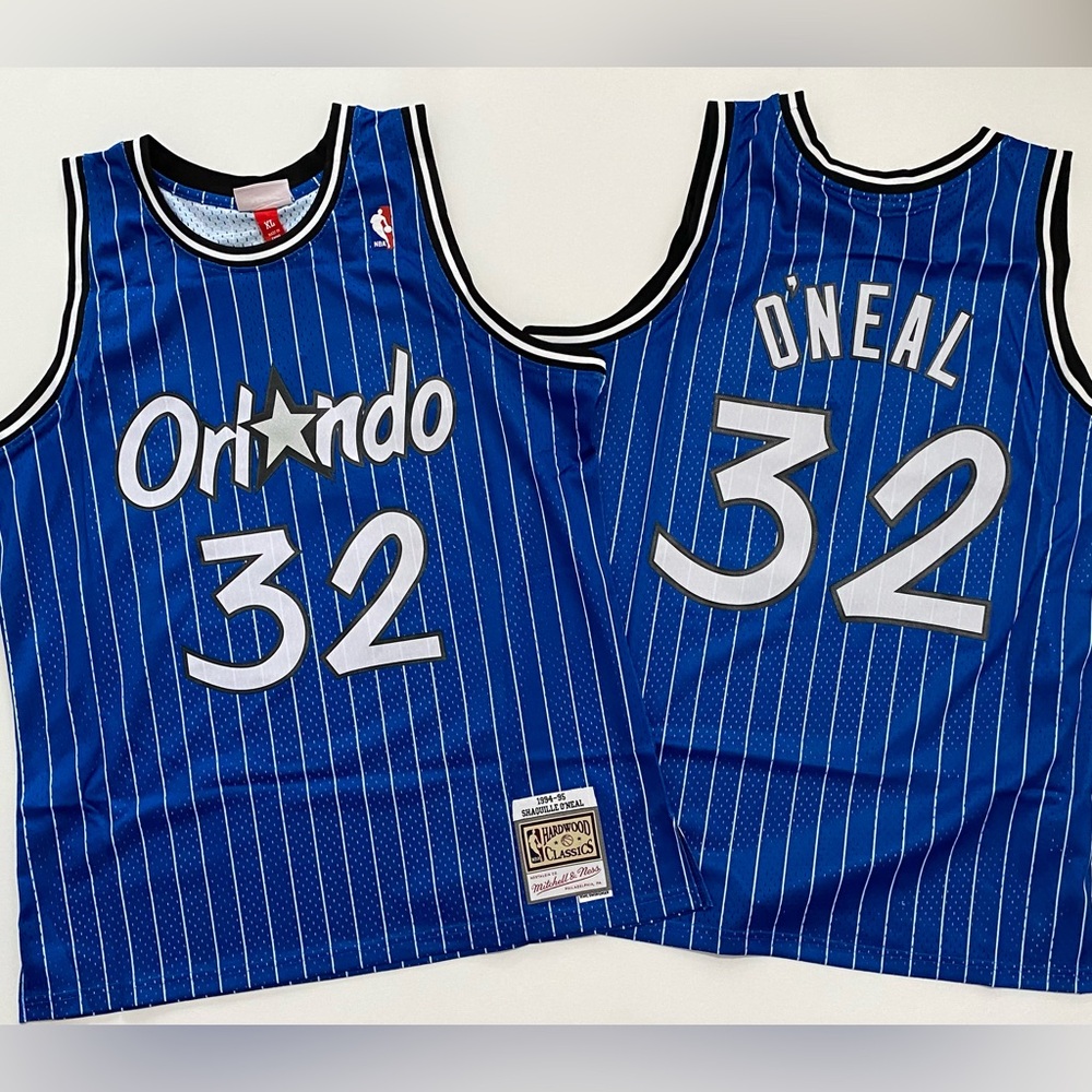 Shaquille O'Neal Jersey NBA Orlando Magic Blue size S to 2XL